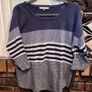 Side zip sweater
